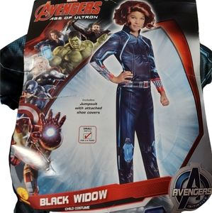 NWT Marvel Child Costume Halloween Size Small (4-6) Avengers Black Widow